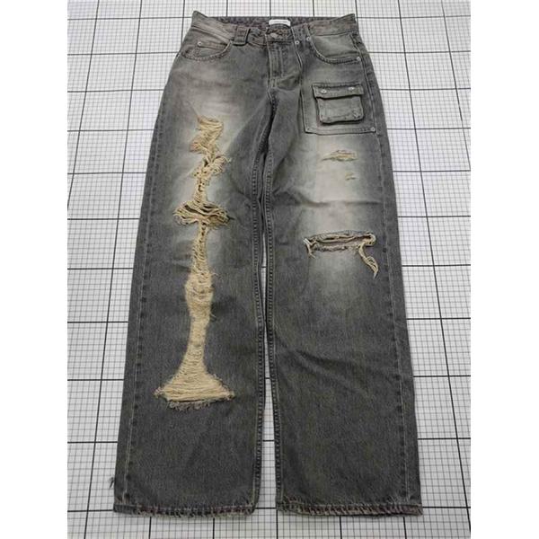 ◇ Θ ラグアジェム LAGUA GEM 510HSZ11-0061 ダメージデニムパンツ グレー系...