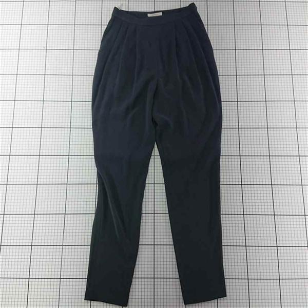 ◇ Θ エポカ EPOCA M5R03-611-28 テーパードパンツ 40 ブラック系 レディース...