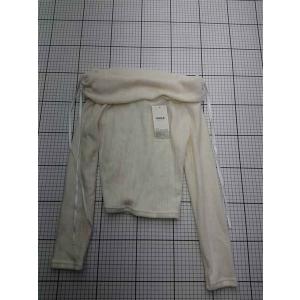 ◇ ⊂ ディーホリック DHOLIC ster_knit-S-d710171 オフショルダーニットトップス アイボリー系 レディース E