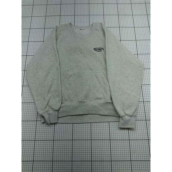 ◇ Θ ジャバ Java ENTIREロゴ スウェット トレーナー グレー系 S レディース E