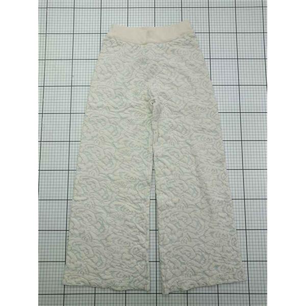 ◇ Θ ジーナシス JEANASIS JS050500WS セミジャガードワイドパンツ アイボリー系...