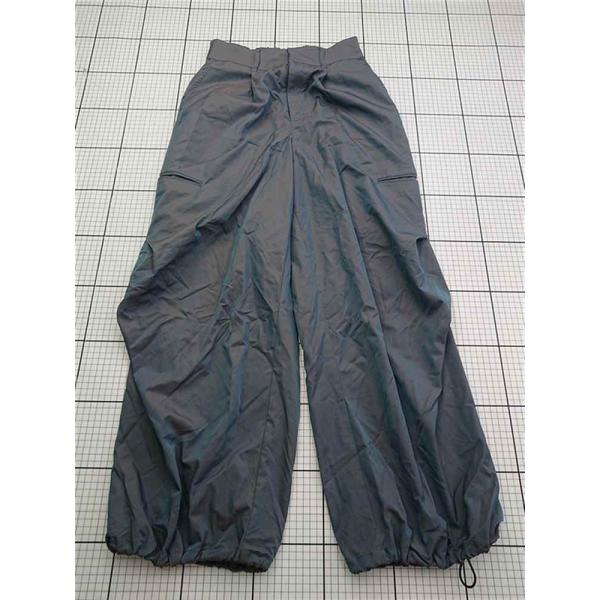 ◇ Θ ジーナシス JEANASIS JS050805MW ナイロンカーゴパンツ グレー系 レディー...