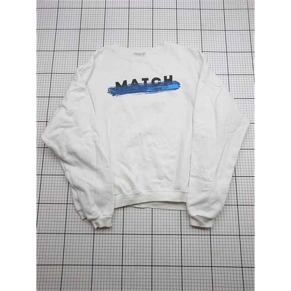 ◇ Θ CIAOPANIC TYPY チャオパニックティピー マッチ MATCH ロゴプリントスウェ...