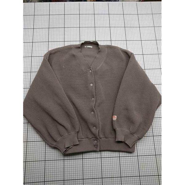◇ Θ ジャバ Java jv1050069 ワッフル編みカーディガン Lサイズ ベージュ系 レディ...