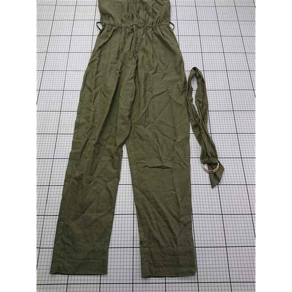 ◇ Θ ザラ ZARA オールインワン カーキ系 XSサイズ レディース E