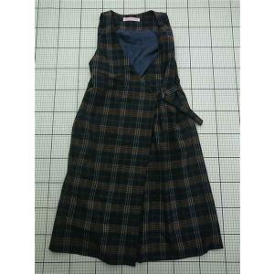 ◇ ⊂ レピレーション respiration pink label チェック柄マタニティワンピース M レディース E
