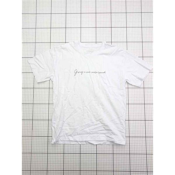 ◇ ⊂ ジギーズショップ JIGGYS SHOP ベーシックロゴTシャツ ホワイト系 メンズ M E
