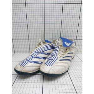 ◇ Θ アディダス adidas プレデター マニア ターフ 26.5cm サッカーシューズ ホワイト×ブルー系 メンズ E