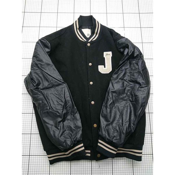 ◇ ⊇ ジャバ JaVa スタジャン jv1209017 ブラック系 フロントJワッペン メンズ L...