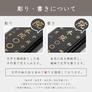 位牌 塗り位牌 三方金 京中台 3寸 3.5寸...の詳細画像5