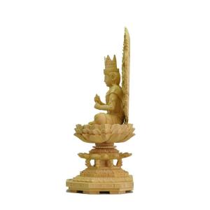 仏像 真言宗 大日如来像 柘植八角台座 飛天光...の詳細画像2