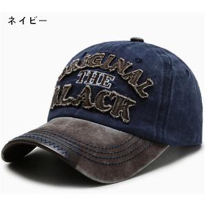 帽子 キャップ メンズ ダメージ加工 ロゴ 復...の詳細画像2
