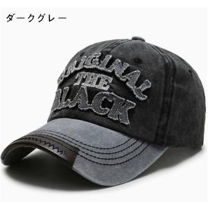 帽子 キャップ メンズ ダメージ加工 ロゴ 復...の詳細画像3