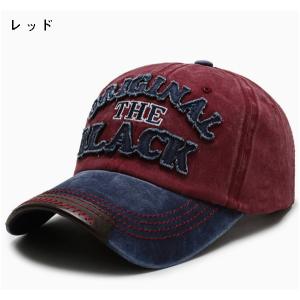 帽子 キャップ メンズ ダメージ加工 ロゴ 復...の詳細画像5