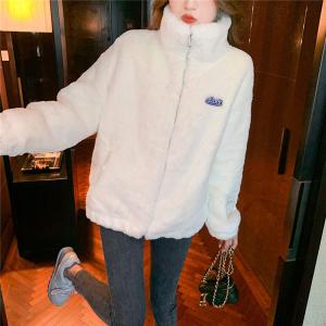 Rive Droite◇Vネックジャケット/FREE/ポリエステル/GRY