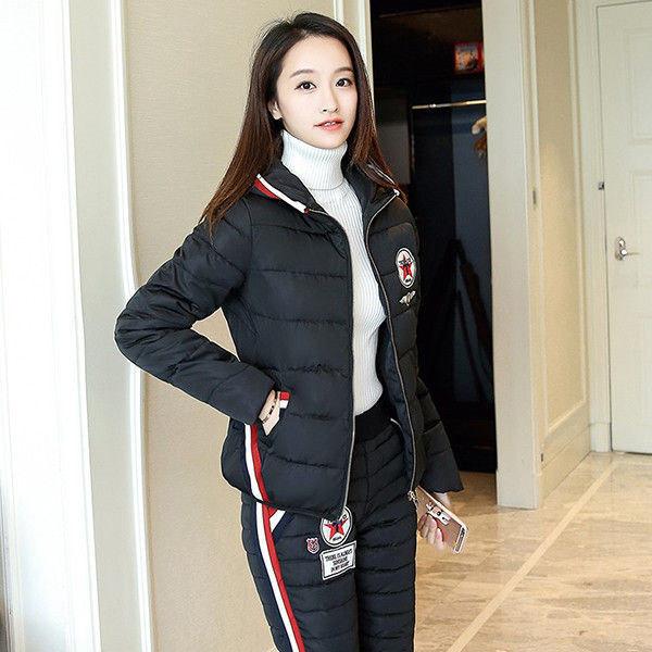 セットアップ レディース アウターウエア ウォーマーパンツ キルティング 中綿ジャケット セットアッ...