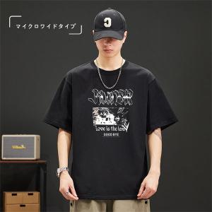 Tシャツ メンズ 半袖Tシャツ ロゴプリント ワークTシャツ プリントTシャツ 白Tシャツ Tシャツ 薄手 ドライ 通気 夏服 サマー