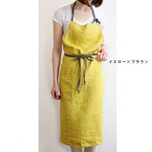 エプロン おしゃれ リネン 男女兼用 カフェ ...の詳細画像5