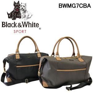 ブラック＆ホワイト カジュアル　ボストンバッグ ブラック　Black&White BWMG7CBA　数量限定/特別価格　送料無料　即納｜full-shot