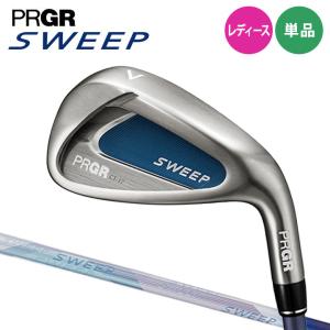 【レディース】【2022モデル】プロギア スイープ アイアン 単品 シャフト：NEWスプリング カーボン PRGR SWEEP 20p｜full-shot