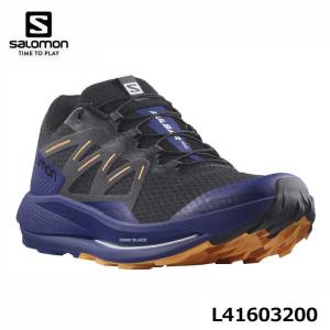 サロモン L41603200 PULSAR TRAIL トレイルランニングシューズ メンズ Black/Clematis Blue/Blazing Orange パルサートレイル SALOMON 20p