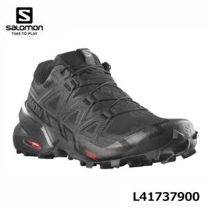 サロモン L41737900 SPEEDCROSS 6 トレイルランニングシューズ メンズ Black/Black/Phantom スピードクロス6 SALOMON 20p  即納