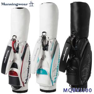 マンシングウェア MQBVJJ00 スポーティデザイン キャディバッグ 9.5型 47インチ対応 Munsingwear 2023 10p 即納