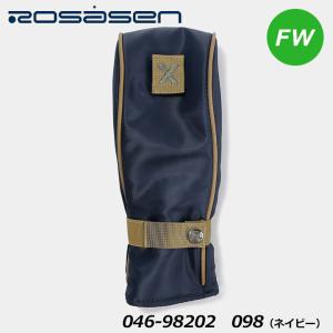 ロサーセン 046-98202 フェアウェイウッド用 ヘッドカバー(ＦＷ) ネイビー(098) ユニセックス Rosasen 2023 40p 即納｜full-shot