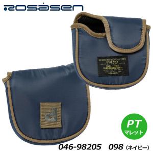 ロサーセン 046-98205 パター用  ヘッドカバー (PT・マレット) ネイビー(098) ユニセックス Rosasen 2023 40p  即納｜full-shot