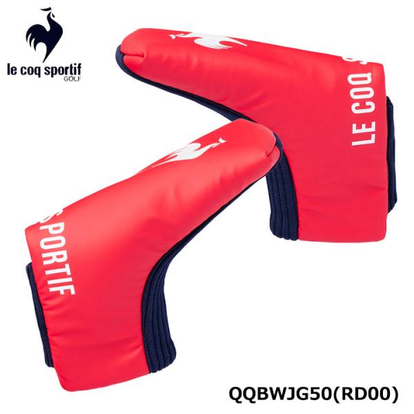 ルコック QQBWJG50 パター（ピン・マレット）用 ヘッドカバー レッド le coq spor...