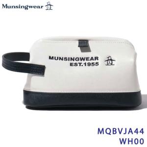 マンシングウェア MQBVJA44 マグネット式 ガマロ開閉カートポーチ ホワイト(WH00) Munsingwear 2023 37p 即納｜full-shot