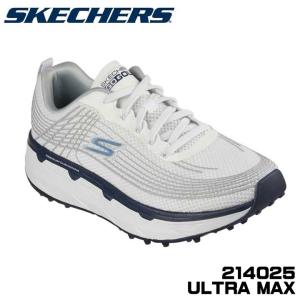 214025 スケッチャーズ ウルトラ マックス ゴルフシューズ ホワイト/グレー(ブルー) 27.0cm 日本正規品 SKECHERS 2022 送料無料 即納｜full-shot