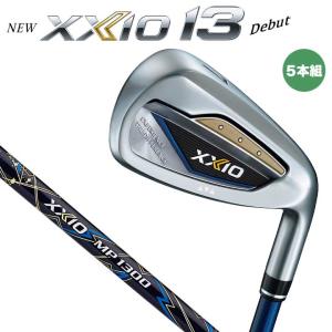 ダンロップ ゼクシオ13 アイアン 5本組（#6〜9、PW） ネイビー　シャフト：MP1300カーボン 日本正規品 XXIO THIRTEEN 2024 10p 即納｜full-shot