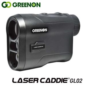グリーンオン レーザーキャディー GL02 レーザー距離計 距離測定器 ブラック GreenOn LASER CADDIE GL02 BK｜full-shot