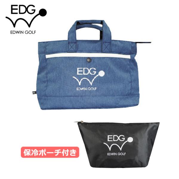 EDWIN GOLF ミニトート EDBB-3482 （ネイビー）保冷用ポーチ付き カートバッグ T...