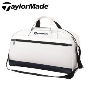 テーラーメイド UN034 オーステック ボストンバッグ ホワイト M19965 WHITE AUTH-TECH BOSTON BAG Taylormade 2024 10p｜full-shot