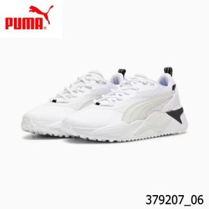 プーマゴルフ 379207-06 メンズ ゴルフ GS-X エフェクト スパイクレスシューズ ホワイト-フェザーグレイ 26.5cm PUMA GOLF 2023 即納｜full-shot