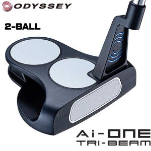 オデッセイ  Ai-ONE トライビーム 2ボール CH パター 日本正規品 ODYSSEY AI-ONE TRI-BEAM 2-BALL CH 2024 20p｜full-shot