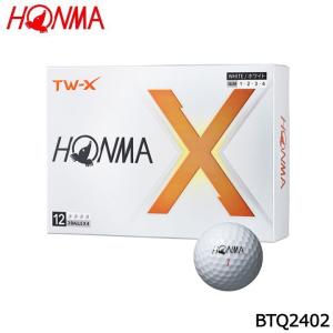 本間ゴルフ BTQ2402 TW-X ボール 1ダース(12個入り) ホワイト ゴルフボール HONMA 10p｜full-shot