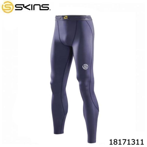スキンズ 18171311 SERIES-3 メンズトラベル＆リカバリーロングタイツ ネイビー メン...