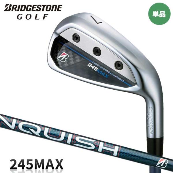 ブリヂストン 245MAX アイアン 単品（#6,AW,SW）　シャフト：VANQUISH BS40...