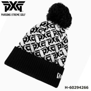 ピーエックスジー H-60294266  インフィニット ロゴ ジャカード ニットビーニー - ブラック Infinite Logo Jacquard Knit Beanie - Black｜full-shot