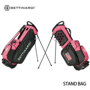 ベティナルディ スタンドバッグ キャディバッグ ピンク 9型 47インチ 3.6Kg  日本正規品 BETTINARDI 20p｜full-shot