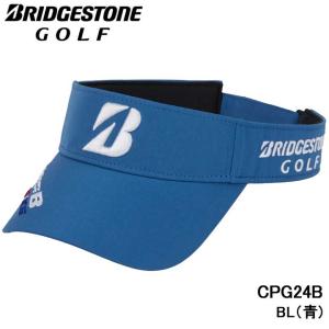 ブリヂストンゴルフ CPG24B 青 プロモデル バイザー　BRIDGESTONE GOLF BL 2024｜full-shot