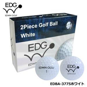 EDWIN GOLF ゴルフボール　12個入り EDBA-3775  (ホワイト) 　 GOLF BALL エドウィン レザックス LEZAX｜full-shot