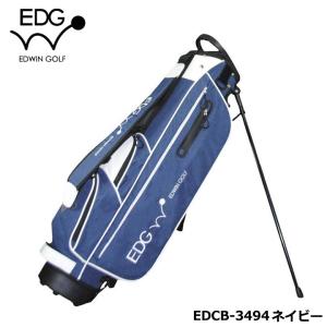 EDWIN GOLF 超軽量 6.5型 スタンドバッグ EDCB-3494 キャディバッグ (ネイビー)  2.0kg 4分割｜full-shot