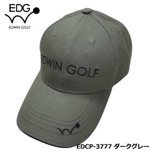 EDWIN GOLF   ゴルフキャップ EDCP-3777（カーキ） メガネホルダー CAP  エドウィン レザックス LEZAX｜full-shot