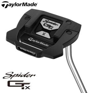 テーラーメイド スパイダー GTX ブラック シングルベンド パター 日本正規品 TaylorMade Spider GTX BLACK SINGLE BEND 2023