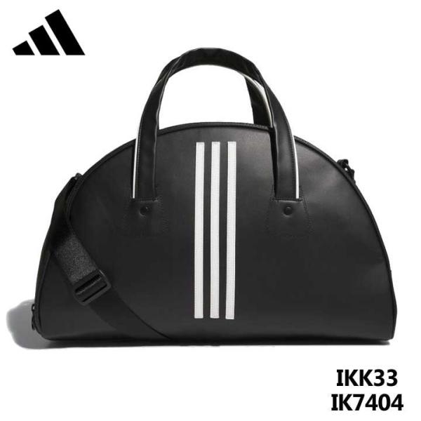 アディダス ゴルフ IKK33-IK7404 スリーストライプス ボストンバッグ ブラック BLAC...