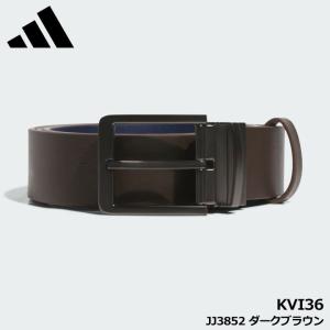 【2025モデル】アディダス KVI36 リバーシブル ピンホール ベルト JJ3852 ダークブラウン ゴルフ adidas GOLF 20p